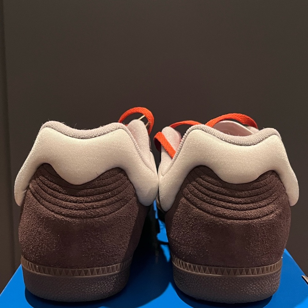 Brown Adidas DYZ Samba Sneakers - Picture 4 of 9